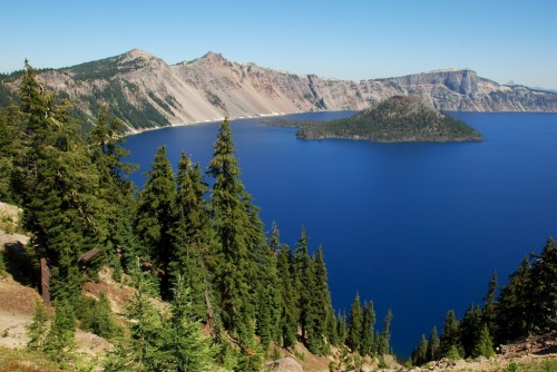 crater lake from rim village