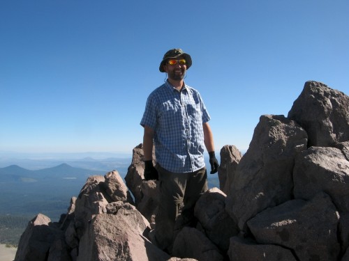 lassen peak me at top