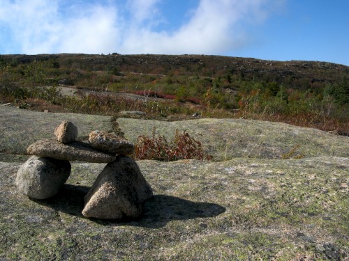 acadia_cairn