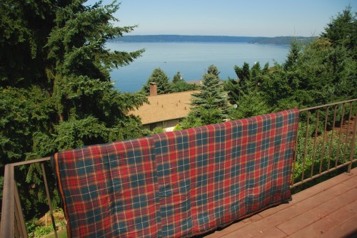 sleeping bag and puget sound